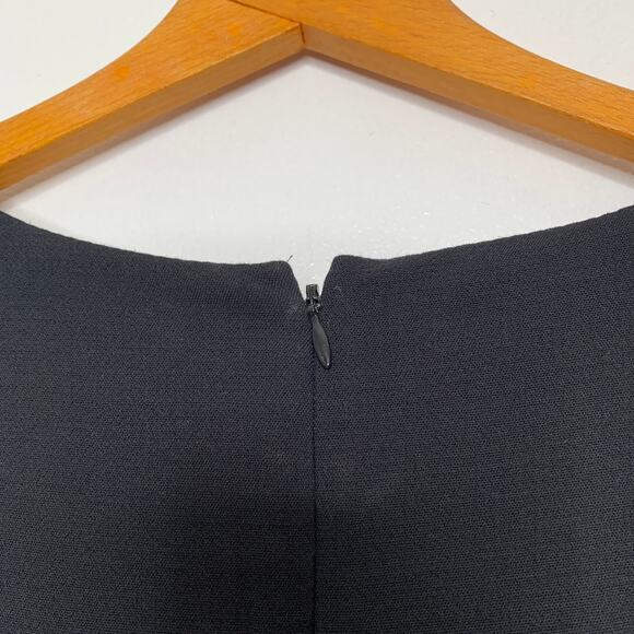 The Limited women's plus size black bow belted sleeveless sheath dress SZ 14 - Picture 6 of 11